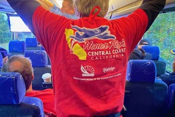 Back of Honor Flight T-Shirt
