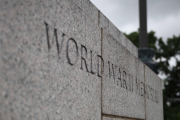 Sign at WWII Memorial