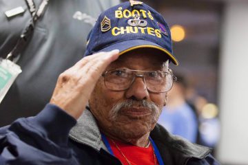 Veteran Saluting